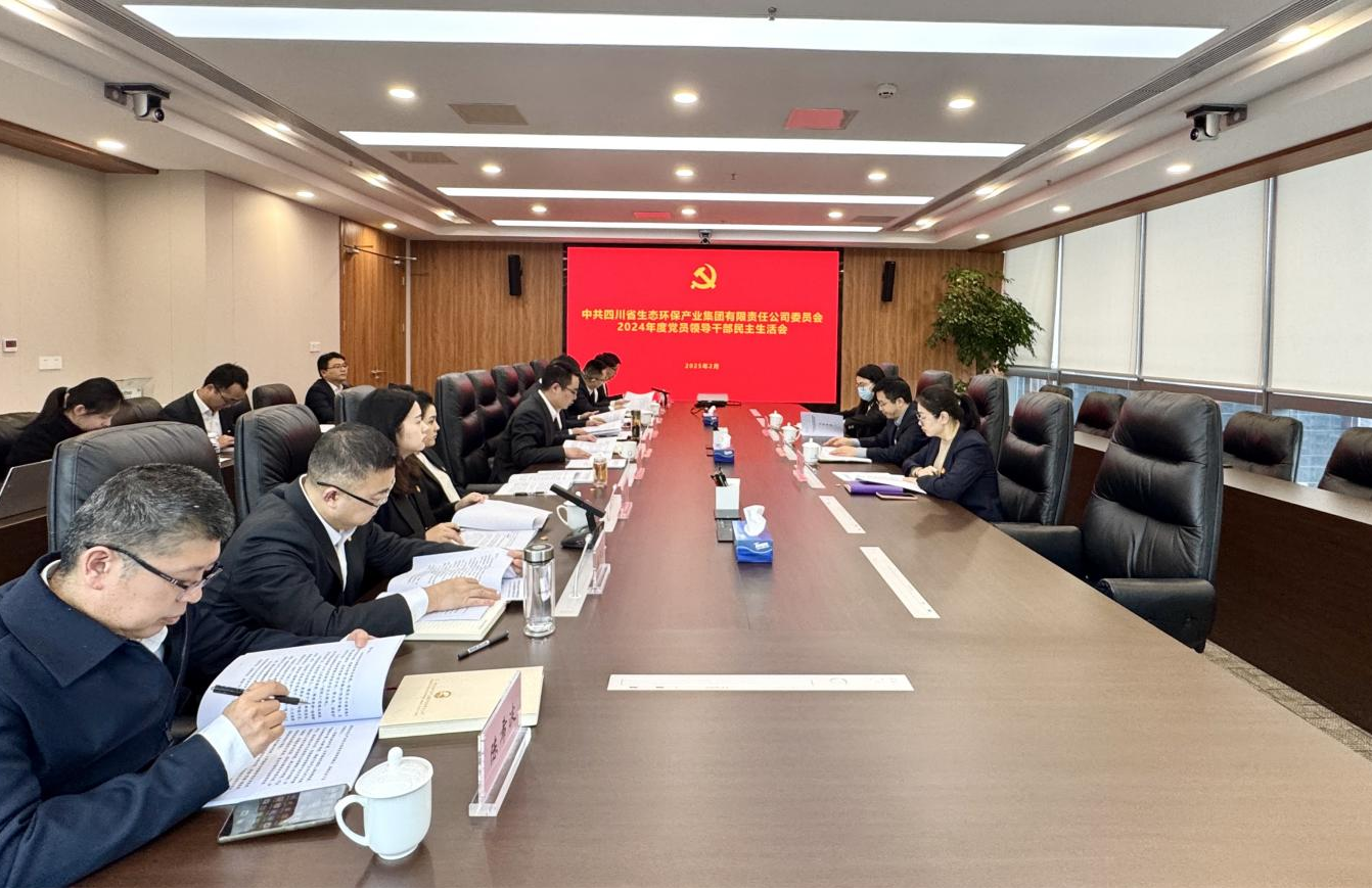 公司党委召开2024年度党员领导干部民主生活会